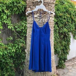 ☀️ EXPRESS Indigo Blue Cocktail Dress